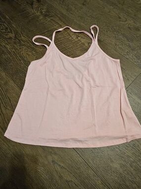 Doublju Light Pink Racerback Tank Top